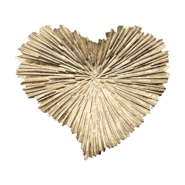 Vassoio decorativo in metallo 29x25 cm Heart - Mauro Ferretti