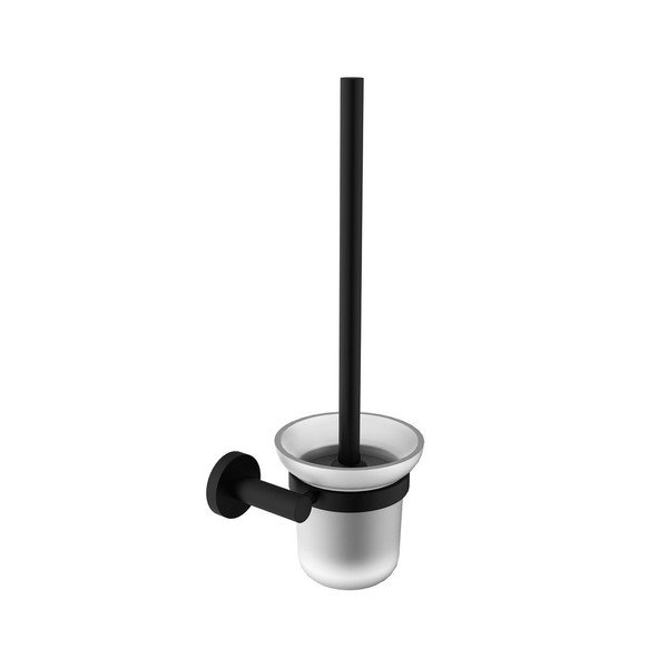 Scopino da parete in ottone nero X-Round - Sapho