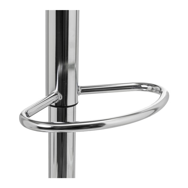 Sgabelli da bar grigi ad altezza regolabile in similpelle in set di 2 (altezza seduta 56,5 cm) - Casa Selección-image-3