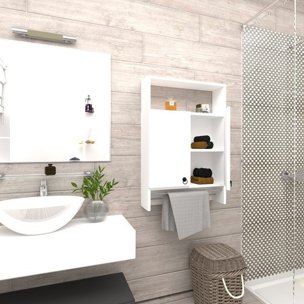 Mobile da bagno bianco Beta - Puqa Design-image-2