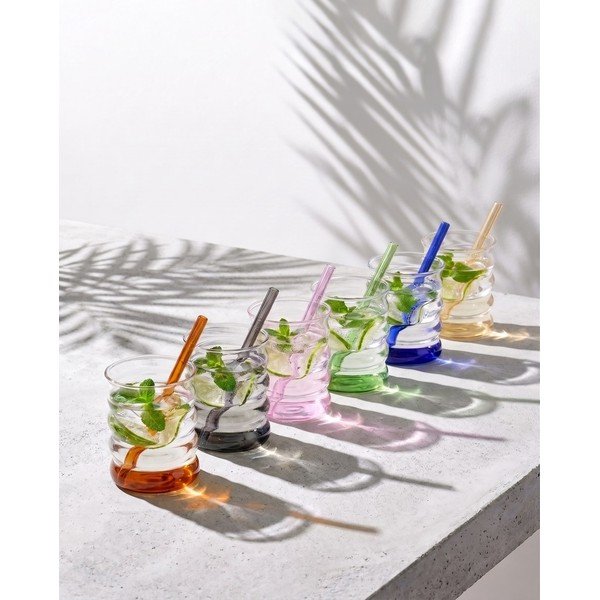 Set di bicchieri in vetro borosilicato 6 pz 350 ml Volo – Vialli Design-image-2
