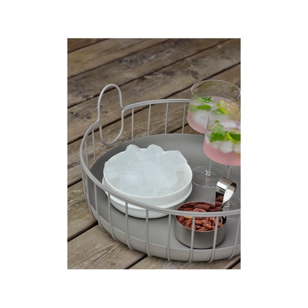 Cestino in metallo ø 38x18 cm Inu - Zone-image-3