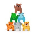Treno in legno per bambini con animali Jungle - Djeco