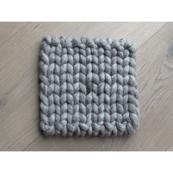 Sottobicchiere Braider marrone sabbia, 20 x 20 cm - Wooldot