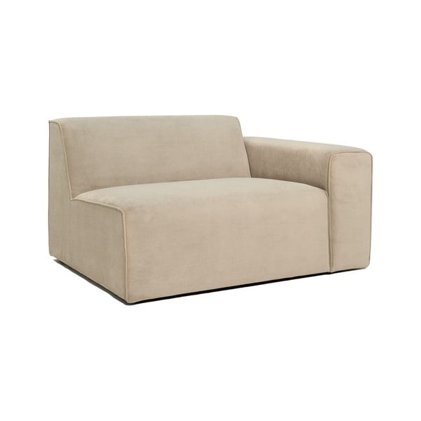 Modulo divano in velluto a coste beige (angolo destro) Sting - Scandic-image-2