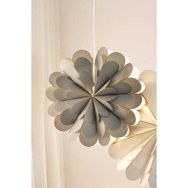 Decorazione luminosa a sospensione grigia, altezza 60 cm Marigold - Markslöjd-image-1