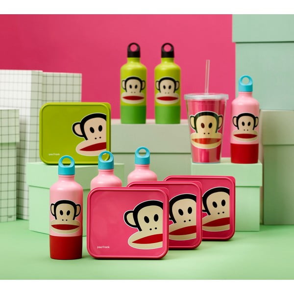 Lahev s hrnkem LEGO® Paul Frank, růžová-image-2