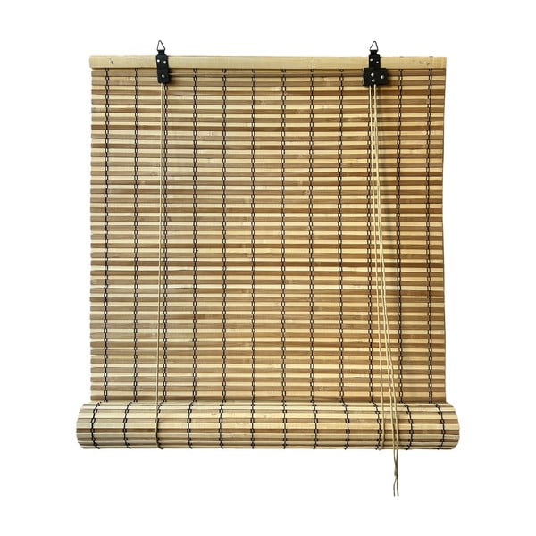 Tenda a pacchetto di colore naturale in bambù 90x220 cm Java – Gardinia