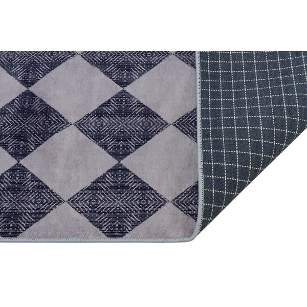 Tappeto lavabile grigio 180x120 cm - Vitaus-image-2