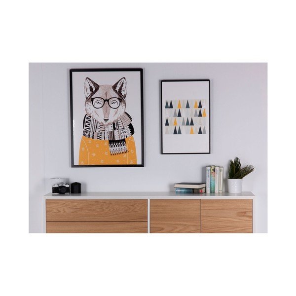 Pittura Lupo, 60 x 80 cm Fox - sømcasa-image-2