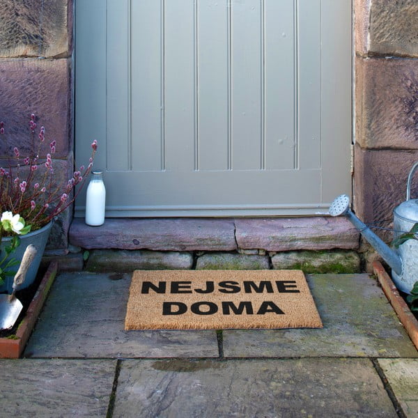 Zerbino in cocco 40x60 cm Nejsme Doma - Artsy Doormats-image-4