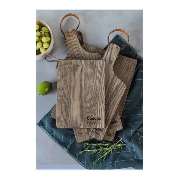 Set di taglieri in legno da servizio 2 pz 52,5 x 18 cm – Bonami Selection-image-4