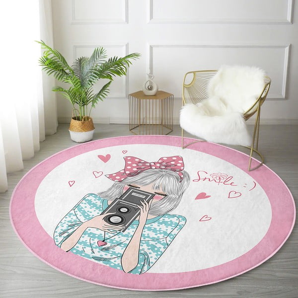 Tappeto per bambini ø 120 cm Comfort - Mila Home-image-1