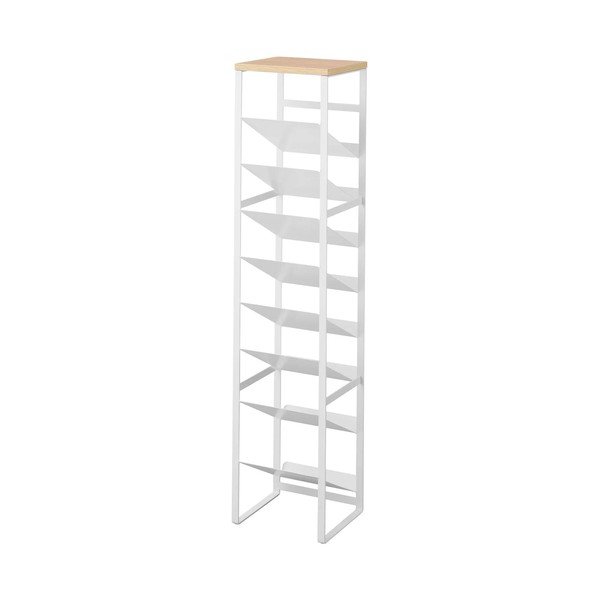 Portabottiglie bianco in metallo numero di bottiglie 16 20x88,5x19 cm Tower – YAMAZAKI