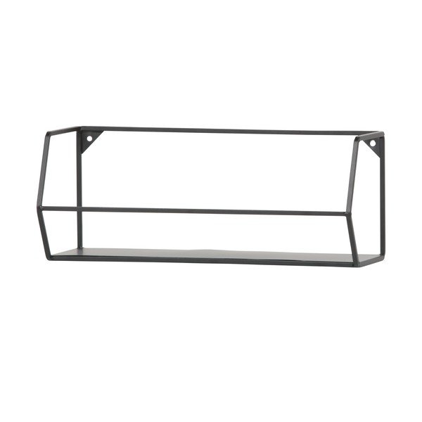 Scaffale in metallo nero Zeta - WOOOD-image-1