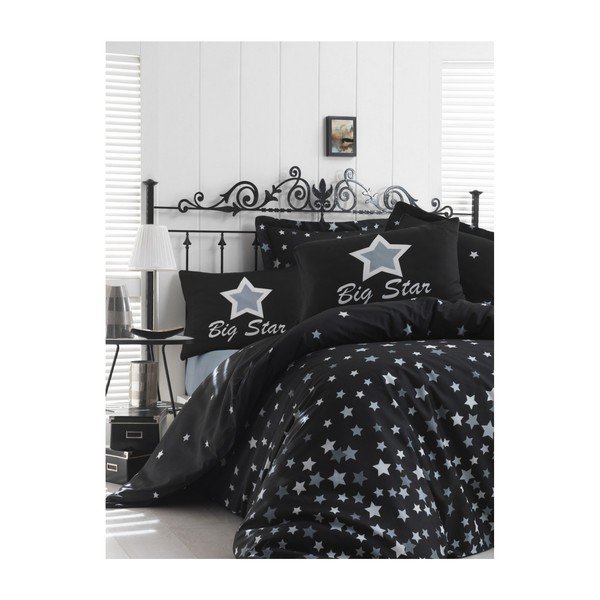 Biancheria da letto matrimoniale White Star, 200 x 220 cm - Mijolnir