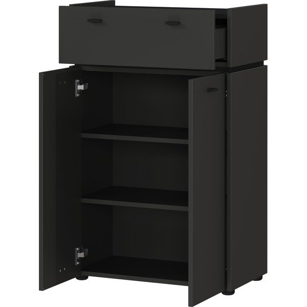 Mobile bagno alto antracite 60x96 cm Modesto - Germania-image-2