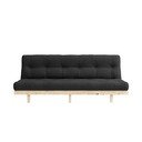 Divano variabile Grigio scuro Lean Raw - Karup Design