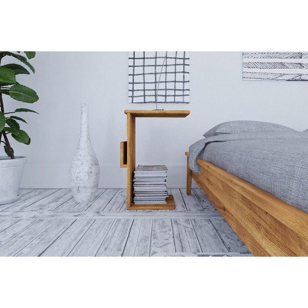 Comodino in legno di quercia Retro 2 - The Beds-image-1