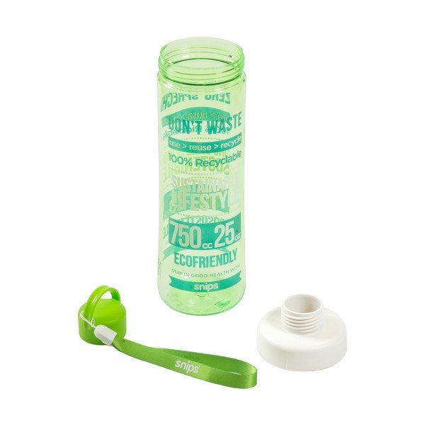 Zelená láhev na vodu Snips Eco, 750 ml-image-2
