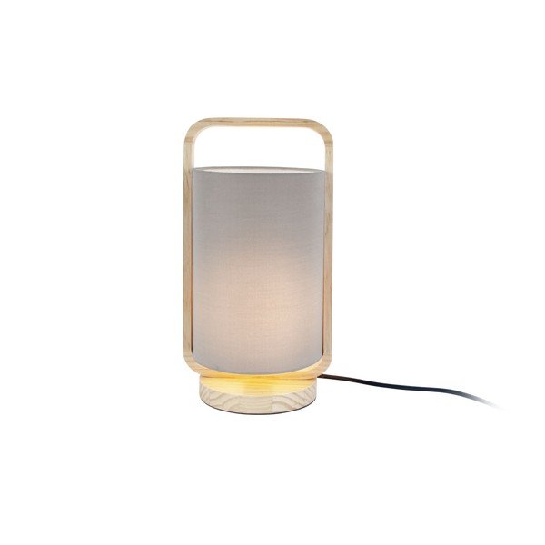 Lampada da tavolo grigia, altezza 21,5 cm Snap - Leitmotiv-image-2