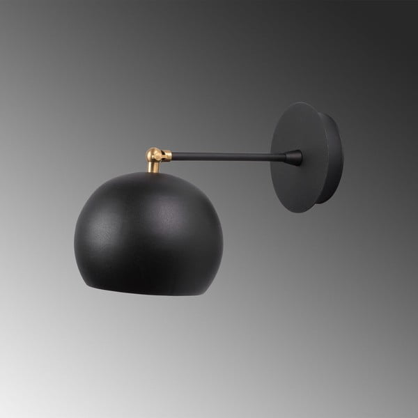 Lampada da parete nera ø 15 cm Stiva – Opviq lights-image-2
