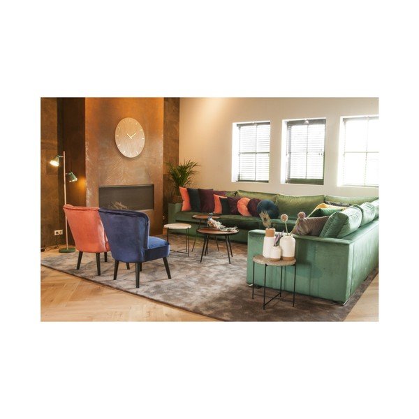 Modrý bavlněný polštář PT LIVING, ⌀ 45 cm-image-4