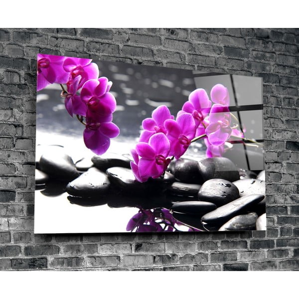 Pittura su vetro Orchidea - Insigne-image-3