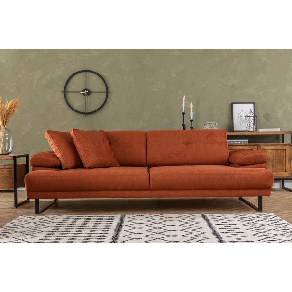 Divano arancione 239 cm Mustang - Balcab Home