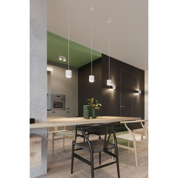 Lampada da parete bianca ø 10 cm Roda – Sollux-image-4