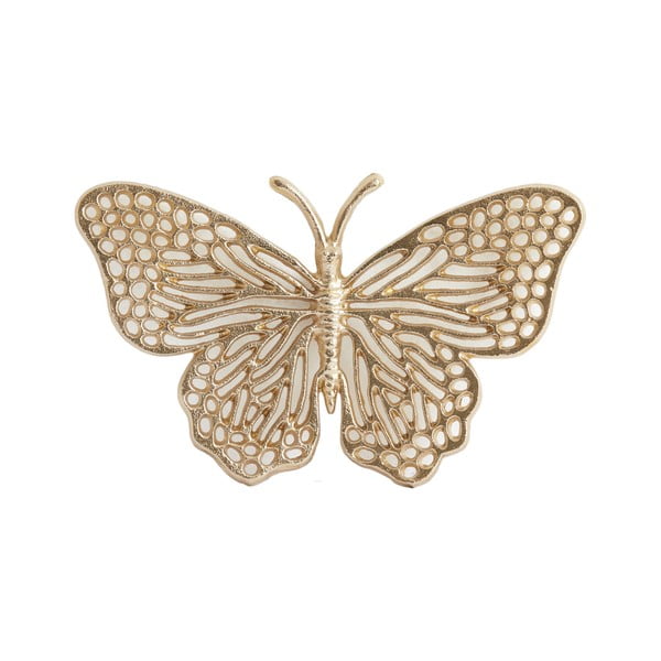 Decorazione murale in metallo 26x16 cm Butterfly - Light & Living