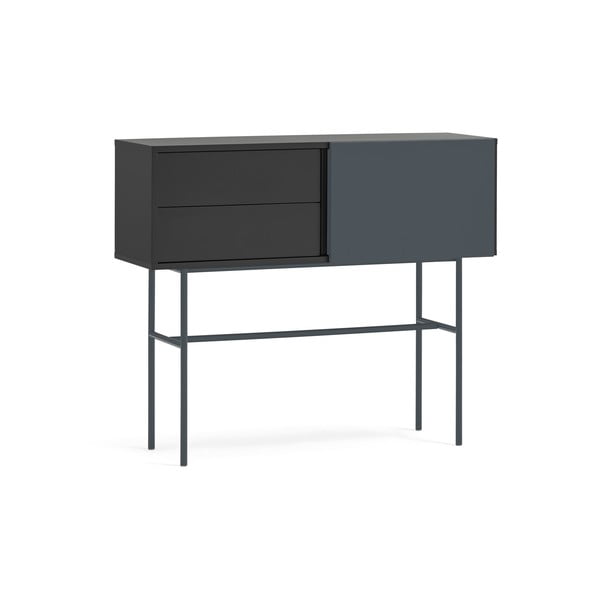 Consolle nero-antracite 35x110 cm Nube - Teulat-image-3