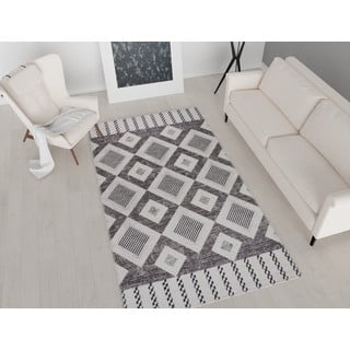 Tappeto lavabile grigio 180x120 cm - Vitaus