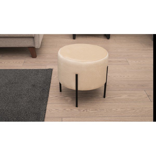 Sgabello crema Flow - Artie-image-1