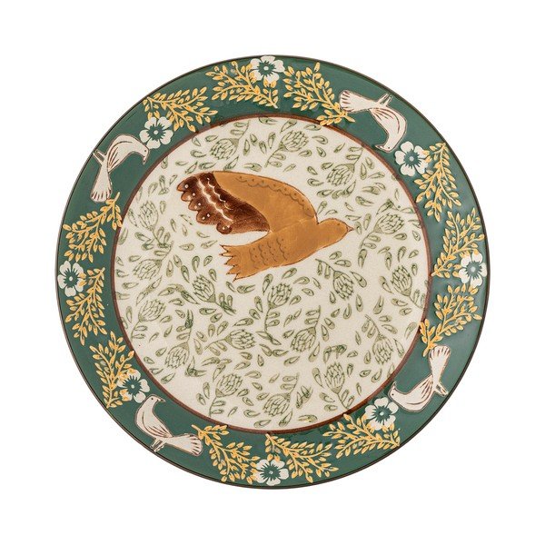 Piatto da dolce verde in gres ø 16 cm Hezha – Bloomingville