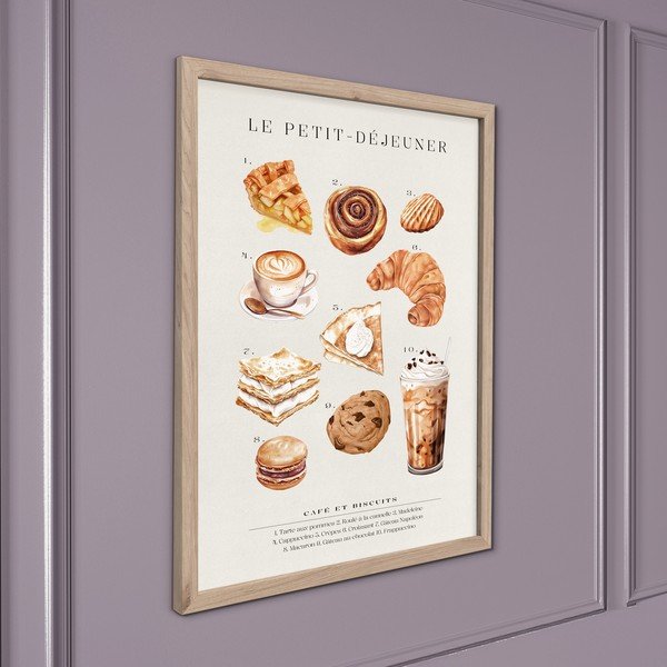 Dipinto 30x40 cm Petit Dejeuner – Styler-image-3