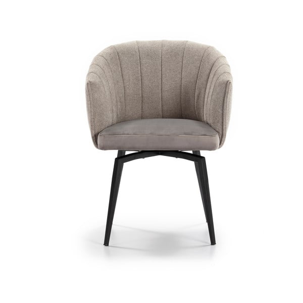 Poltrona grigia Carina Swivel - Marckeric-image-2