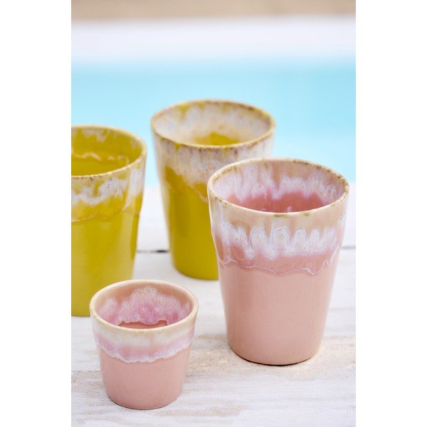 Tazza rosa chiaro in gres 380 ml Grespresso – Costa Nova-image-1