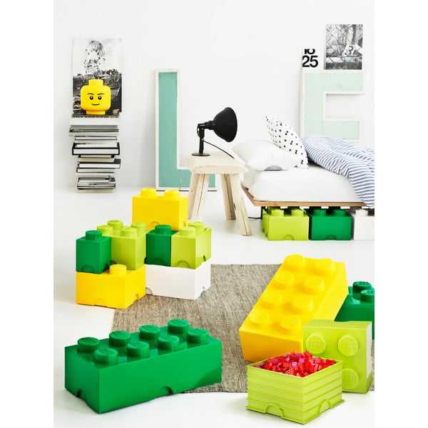 Scatola portaoggetti nera quadrata - LEGO®-image-3