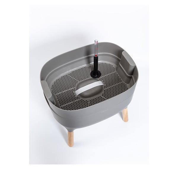 Vaso per coltivazione in plastica con sistema di auto-irrigazione Urbalive – Plastia-image-3