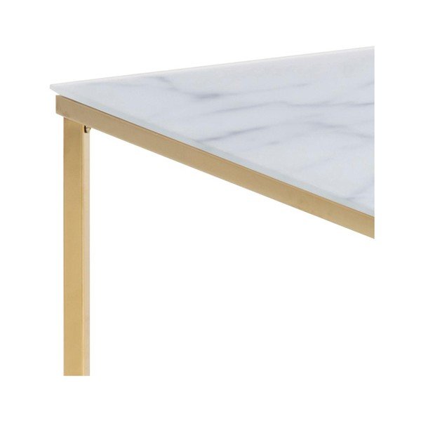 Tavolino bianco 80x80 cm Alisma - Actona-image-3