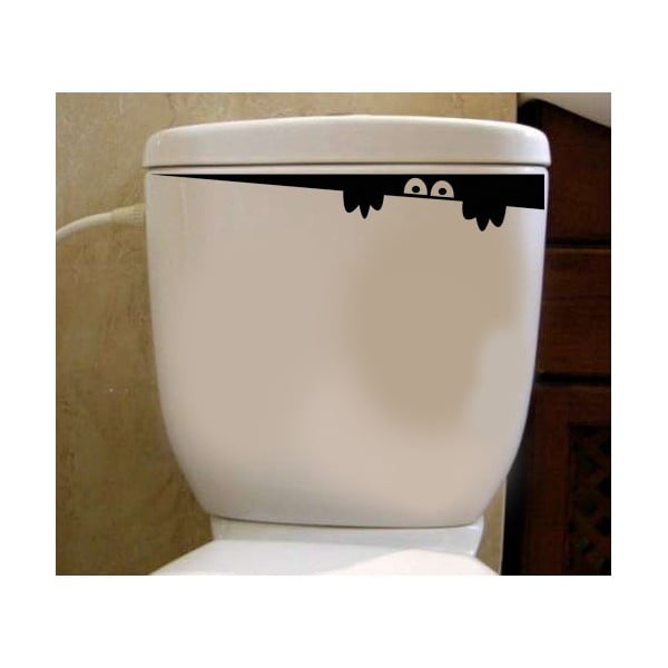 Adesivo per WC in vinile Hiding, 30 x 8 cm - Wallity