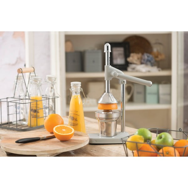 Spremiagrumi manuale a leva grigio Living Nostalgia - Kitchen Craft-image-1