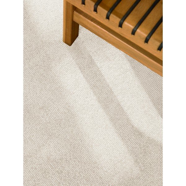 Tappeto rotondo color crema in misto lana tessuto a mano ø 160 cm Kari Organic – Villeroy&Boch-image-3