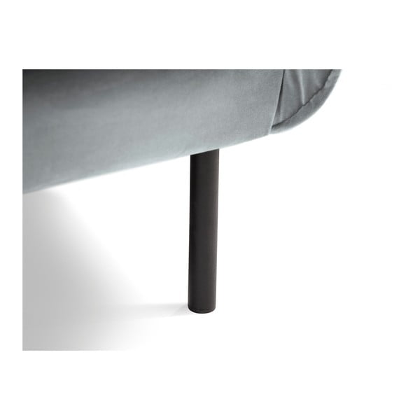 Poltrona in velluto grigio chiaro Vienna - Cosmopolitan Design-image-4