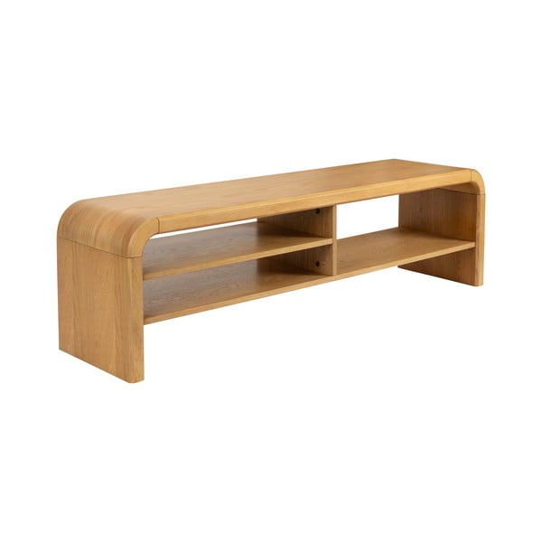 Mobile TV di colore naturale con effetto rovere 160x45x40 cm Brave – Zuiver-image-2