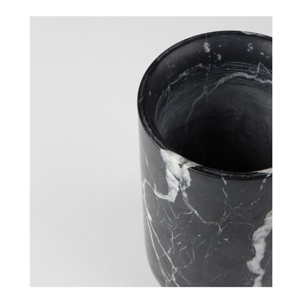 Vaso in marmo nero Fajen - Zuiver-image-4