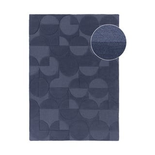 Tappeto in lana blu 120x170 cm Gigi - Flair Rugs