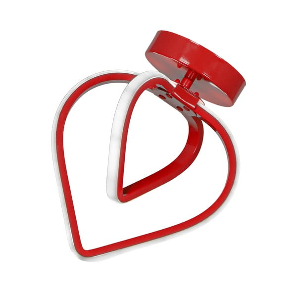 Plafoniera LED rossa in metallo Sevinc – Squid Lighting-image-3