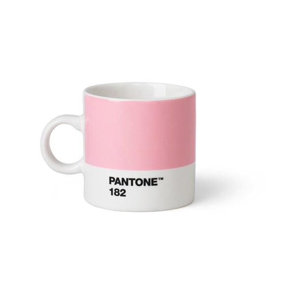 Tazza da espresso in ceramica rosa chiaro 120 ml Espresso Light Pink 182 - Pantone